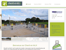 Tablet Screenshot of chenil-en-kit.fr